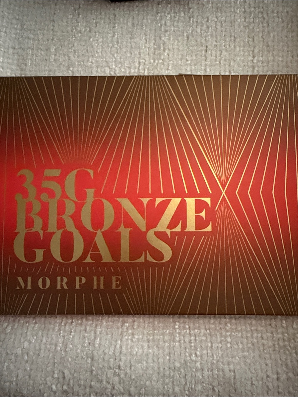 Morphe 35G Bronze Goals Eyeshadow Palette New